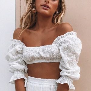 Temperance crop top princess Polly